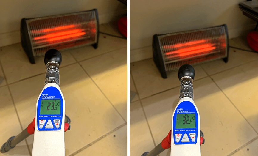 Radiant heating benefits