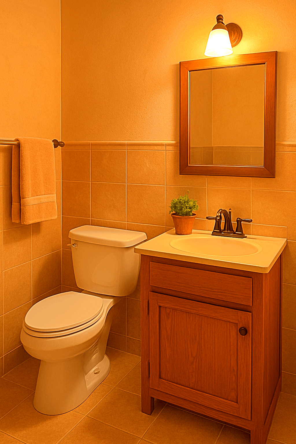 Should the toilet room be heated?