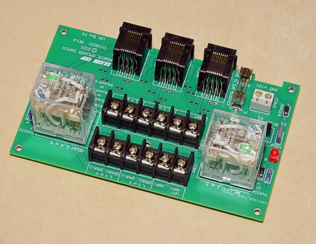 Switching multiple amplifiers and speakers